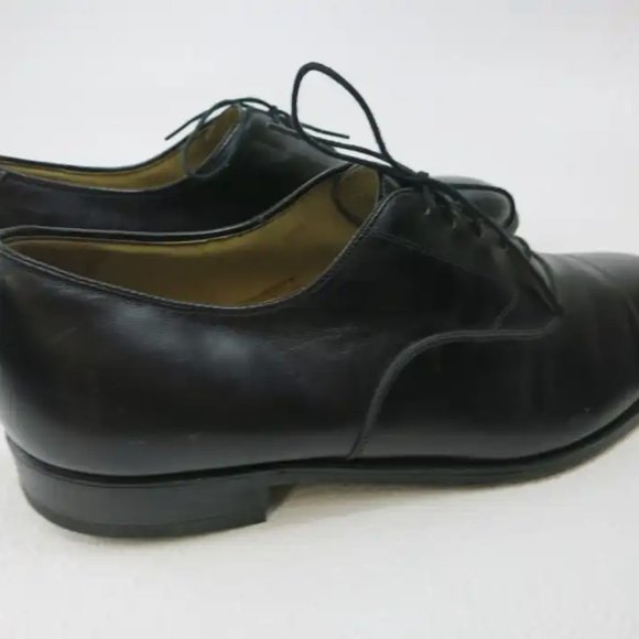 Johnston & Murphy Aristocraft Cap Toe leather Dress Oxfords Men\'s Shoes 11 D/B